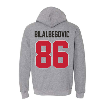 New Mexico - NCAA Football : Aldin Bilalbegovic - Classic Shersey Hooded Sweatshirt-1