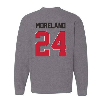 New Mexico - NCAA Women's Basketball : Amhyia Moreland - Classic Shersey Crewneck Sweatshirt-1