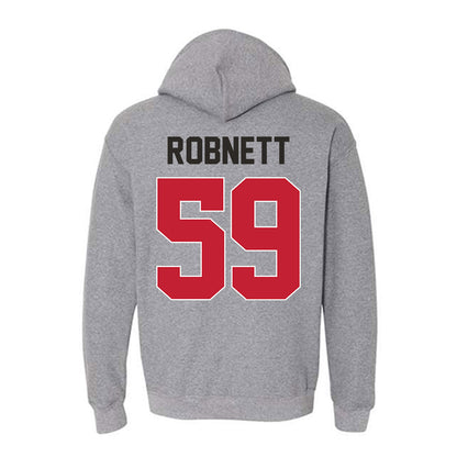 New Mexico - NCAA Football : Kaden Robnett - Classic Shersey Hooded Sweatshirt-1