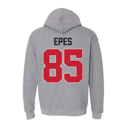 New Mexico - NCAA Football : Jackson Epes - Classic Shersey Hooded Sweatshirt-1