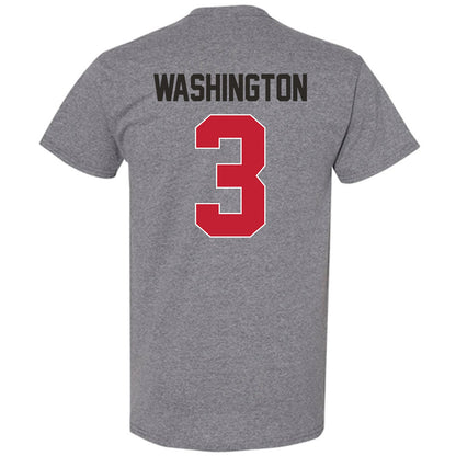 New Mexico - NCAA Men's Basketball : Tru Washington - Classic Shersey T-Shirt-1