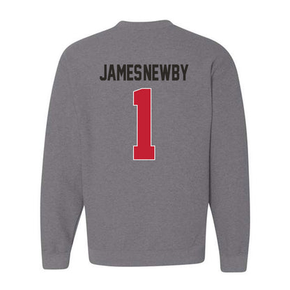 New Mexico - NCAA Football : Keyshawn James-Newby - Classic Shersey Crewneck Sweatshirt-1