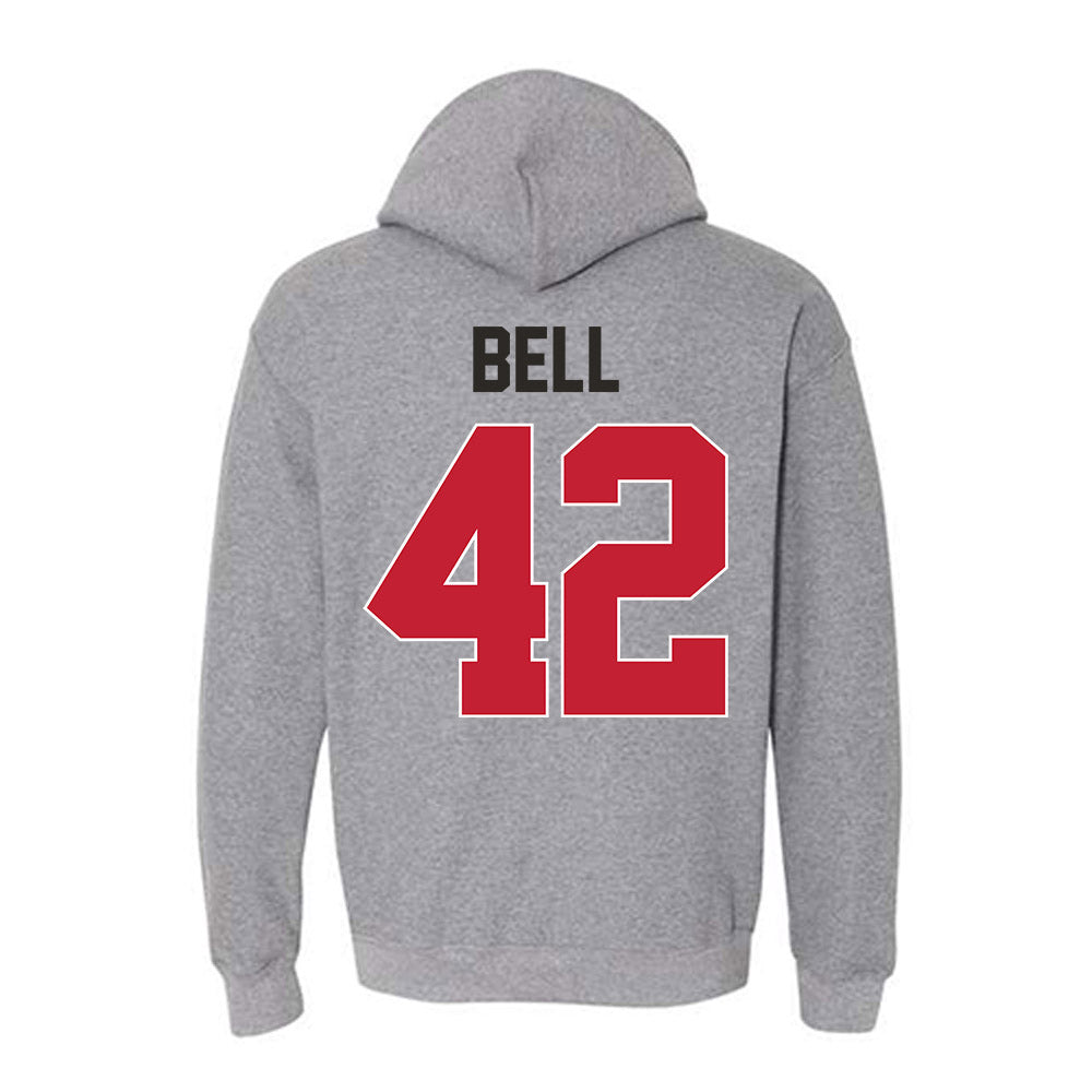 New Mexico - NCAA Baseball : Blake Bell - Classic Shersey Hooded Sweatshirt-1
