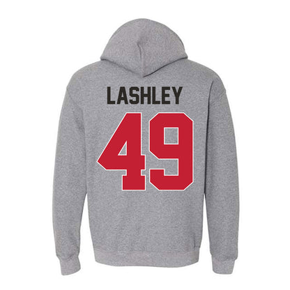 New Mexico - NCAA Football : Matthew Lashley - Classic Shersey Hooded Sweatshirt-1