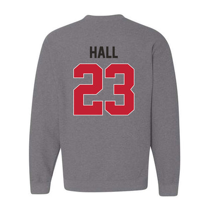 New Mexico - NCAA Men's Basketball : Jake Hall - Classic Shersey Crewneck Sweatshirt-1