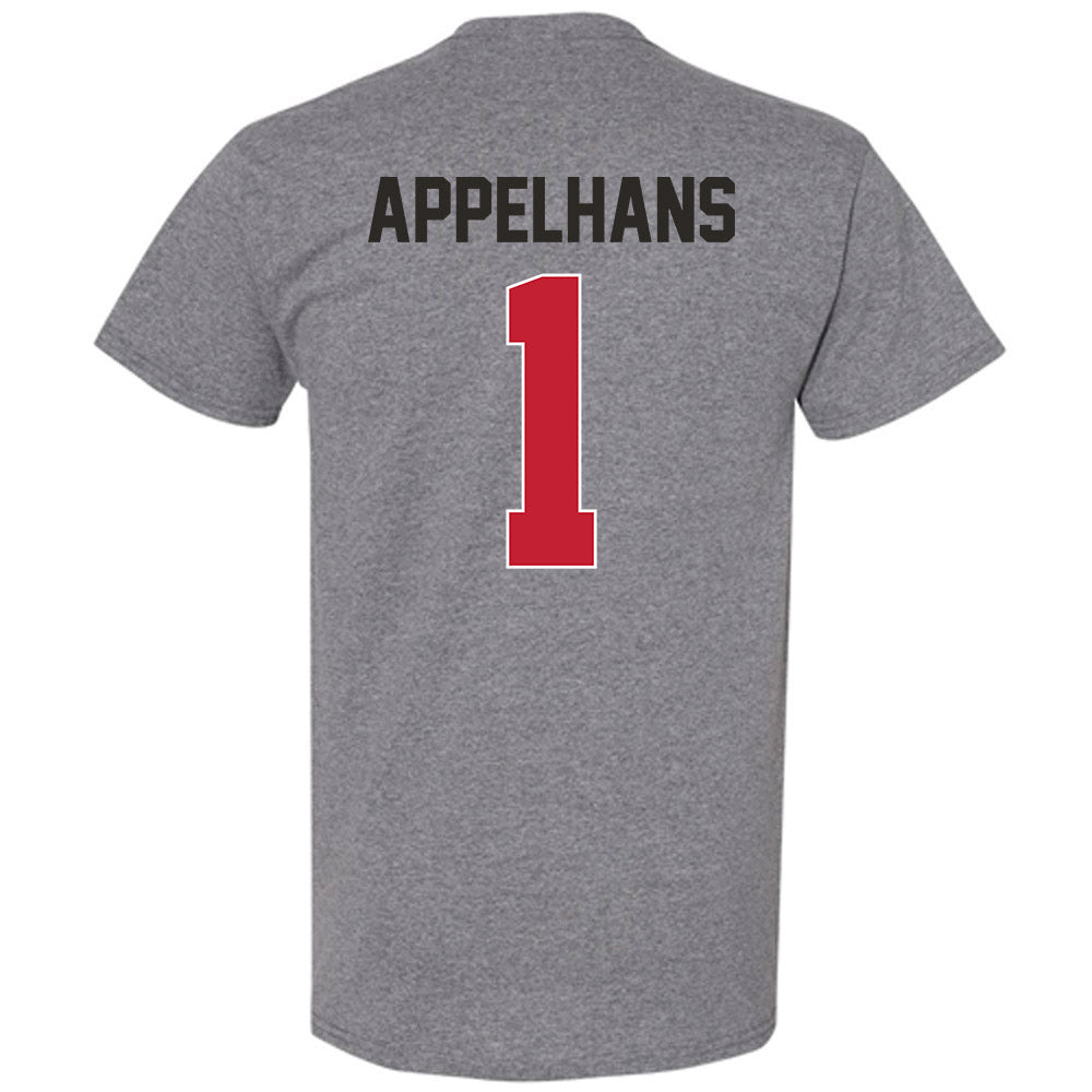 New Mexico - NCAA Men's Basketball : Braden Appelhans - Classic Shersey T-Shirt-1