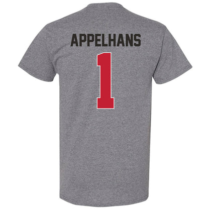 New Mexico - NCAA Men's Basketball : Braden Appelhans - Classic Shersey T-Shirt-1