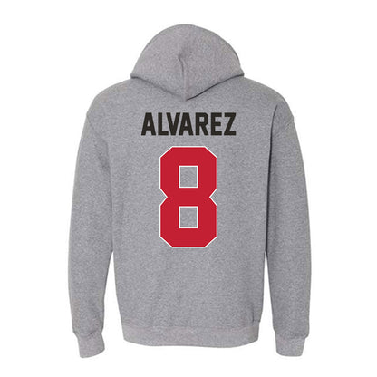 New Mexico - NCAA Baseball : Diego Alvarez - Classic Shersey Hooded Sweatshirt-1