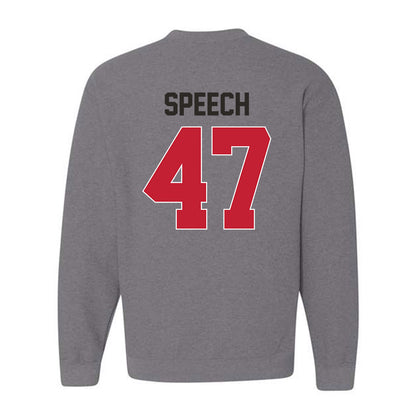 New Mexico - NCAA Football : Drew Speech - Classic Shersey Crewneck Sweatshirt-1