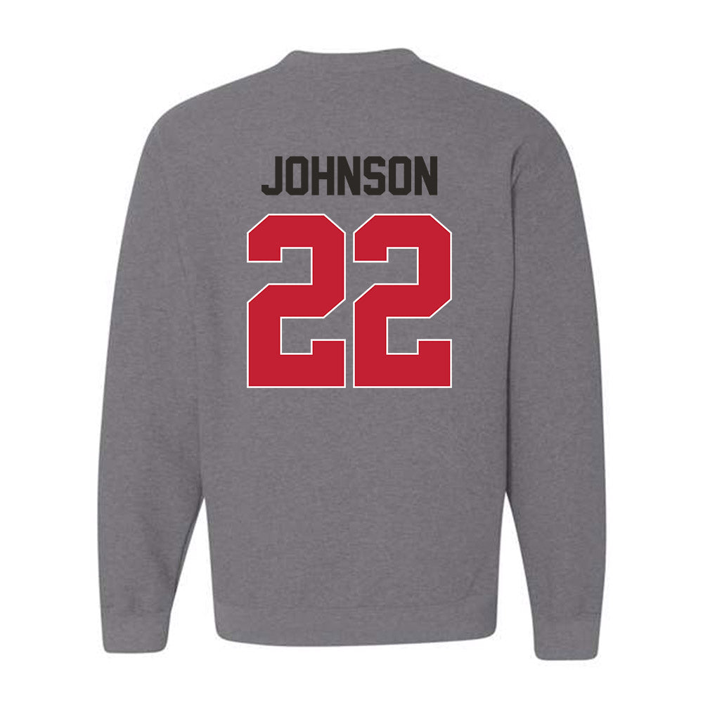 New Mexico - NCAA Football : Dimitri Johnson - Classic Shersey Crewneck Sweatshirt-1