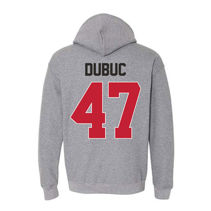 New Mexico - NCAA Football : Trey Dubuc - Classic Shersey Hooded Sweatshirt-1