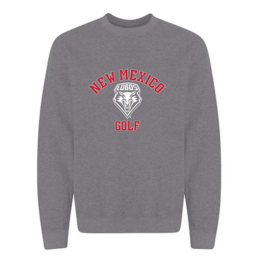 New Mexico - NCAA Men's Golf : Clark Sonnenberg - Classic Shersey Crewneck Sweatshirt-0