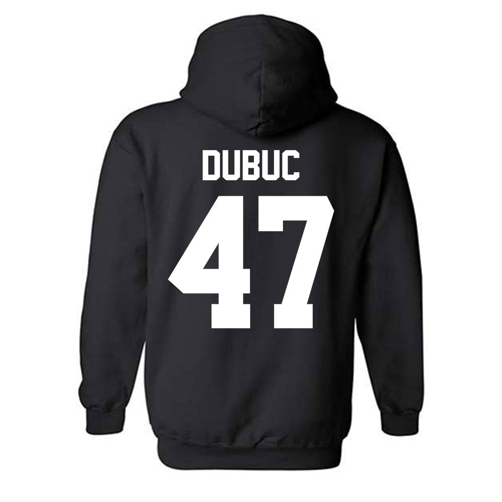 New Mexico - NCAA Football : Trey Dubuc - Classic Shersey Hooded Sweatshirt-1
