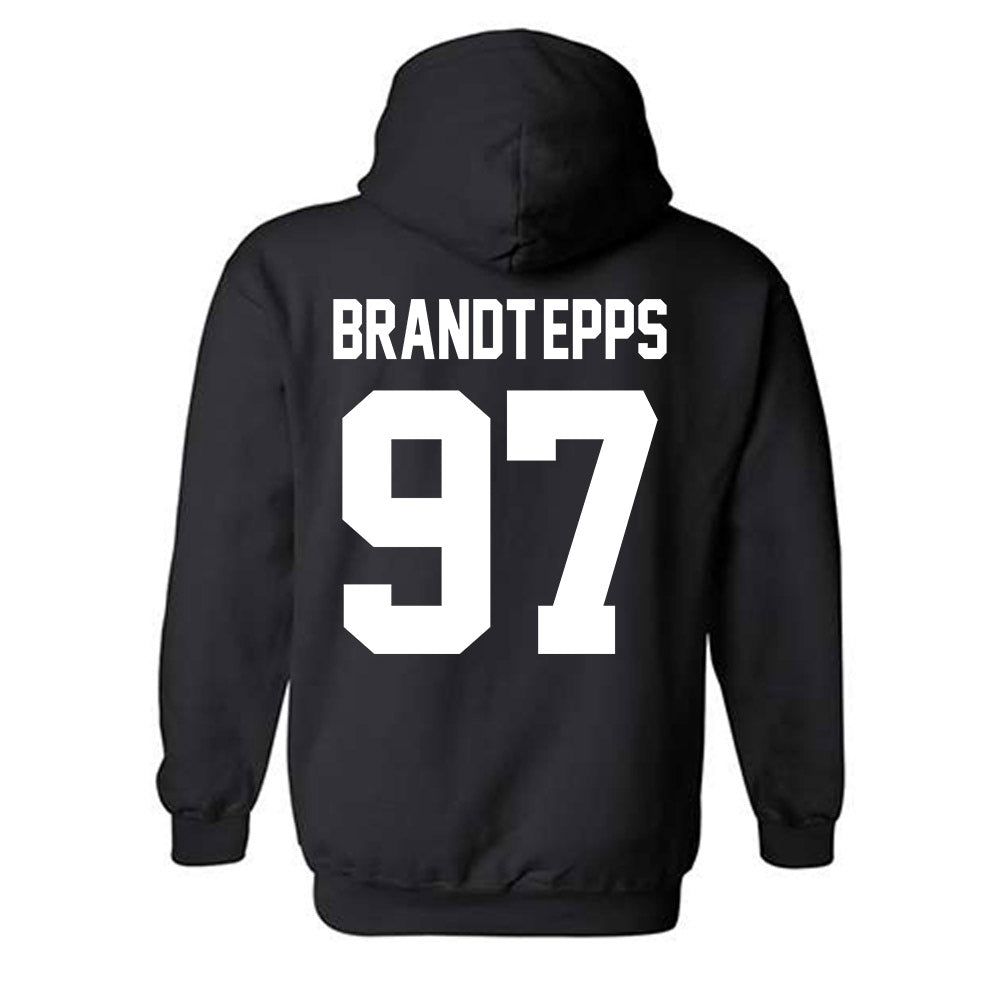 New Mexico - NCAA Football : Devin Brandt-Epps - Classic Shersey Hooded Sweatshirt-1