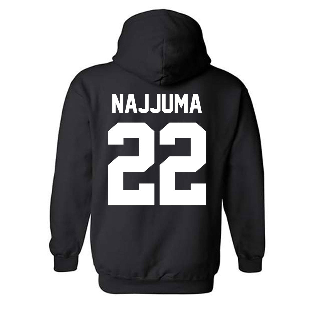 New Mexico - NCAA Women's Basketball : Maria Najjuma - Classic Shersey Hooded Sweatshirt-1