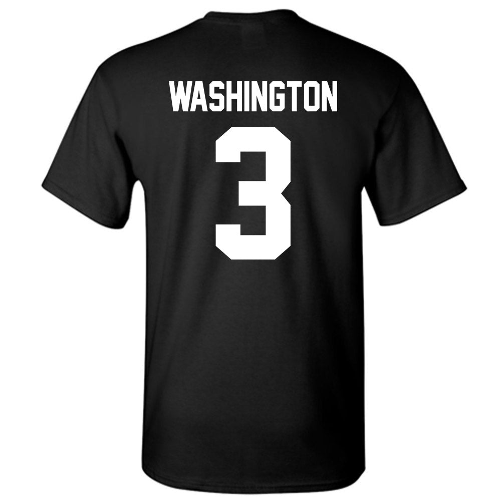 New Mexico - NCAA Men's Basketball : Tru Washington - Classic Shersey T-Shirt-1