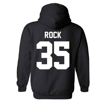 New Mexico - NCAA Men's Basketball : JT Rock - Classic Shersey Hooded Sweatshirt-1
