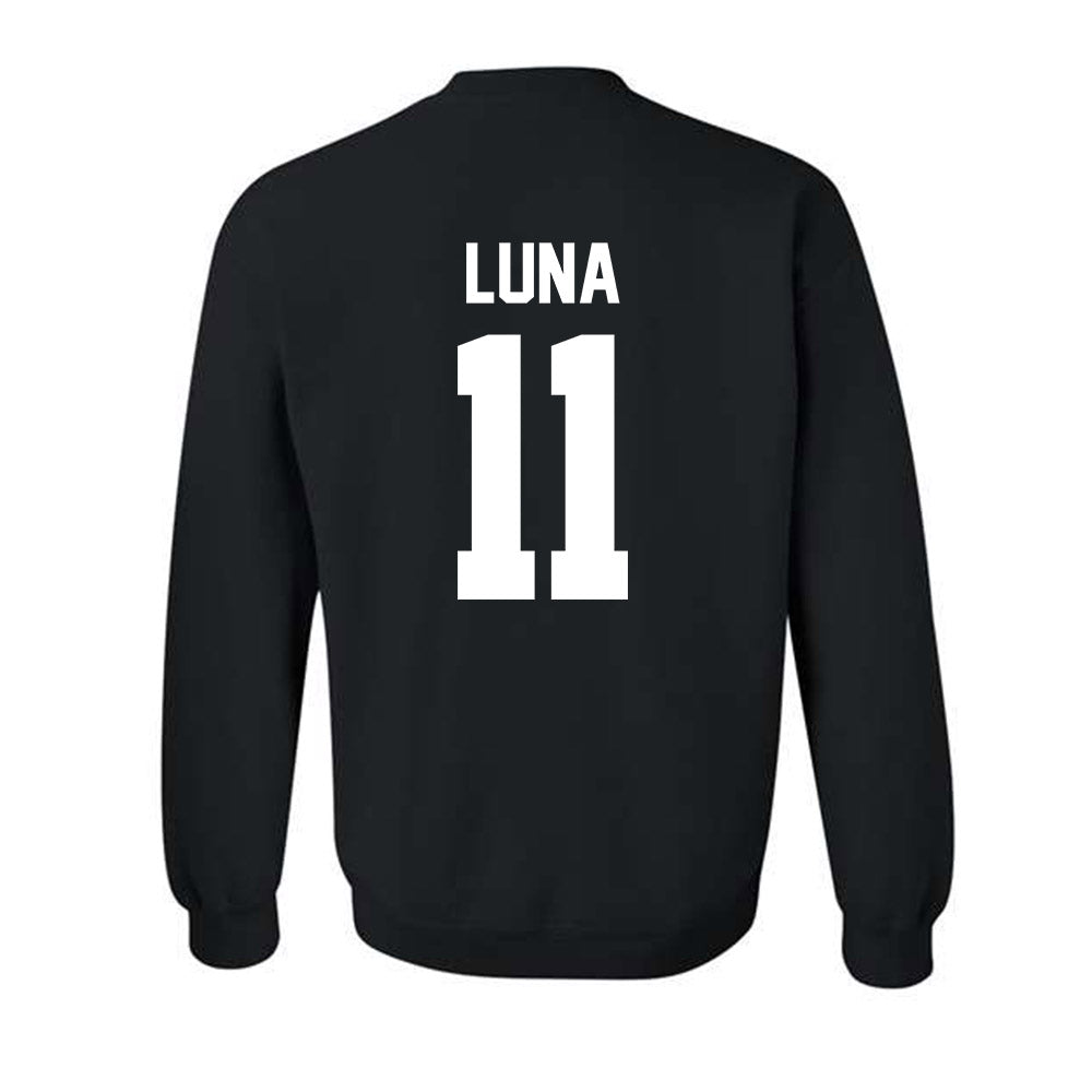 New Mexico - NCAA Men's Golf : Valentin Luna - Classic Shersey Crewneck Sweatshirt-1