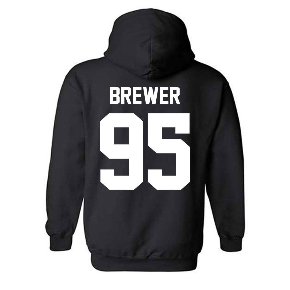 New Mexico - NCAA Football : Colby Brewer - Classic Shersey Hooded Sweatshirt-1