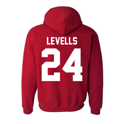 New Mexico - NCAA Football : Bear Levells - Classic Fashion Shersey Hooded Sweatshirt-1