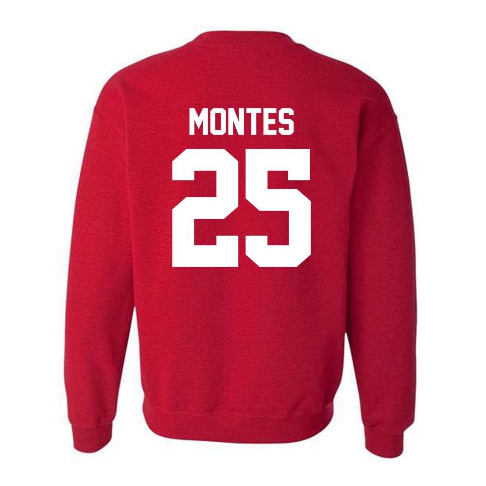 New Mexico - NCAA Softball : Mia Montes - Classic Fashion Shersey Crewneck Sweatshirt-1