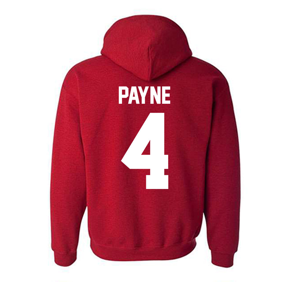 New Mexico - NCAA Women's Volleyball : Lauryn Payne - Classic Fashion Shersey Hooded Sweatshirt-1