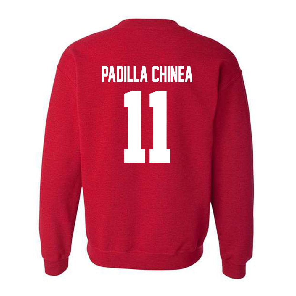 New Mexico - NCAA Women's Basketball : Nayli Padilla Chinea - Classic Fashion Shersey Crewneck Sweatshirt-1