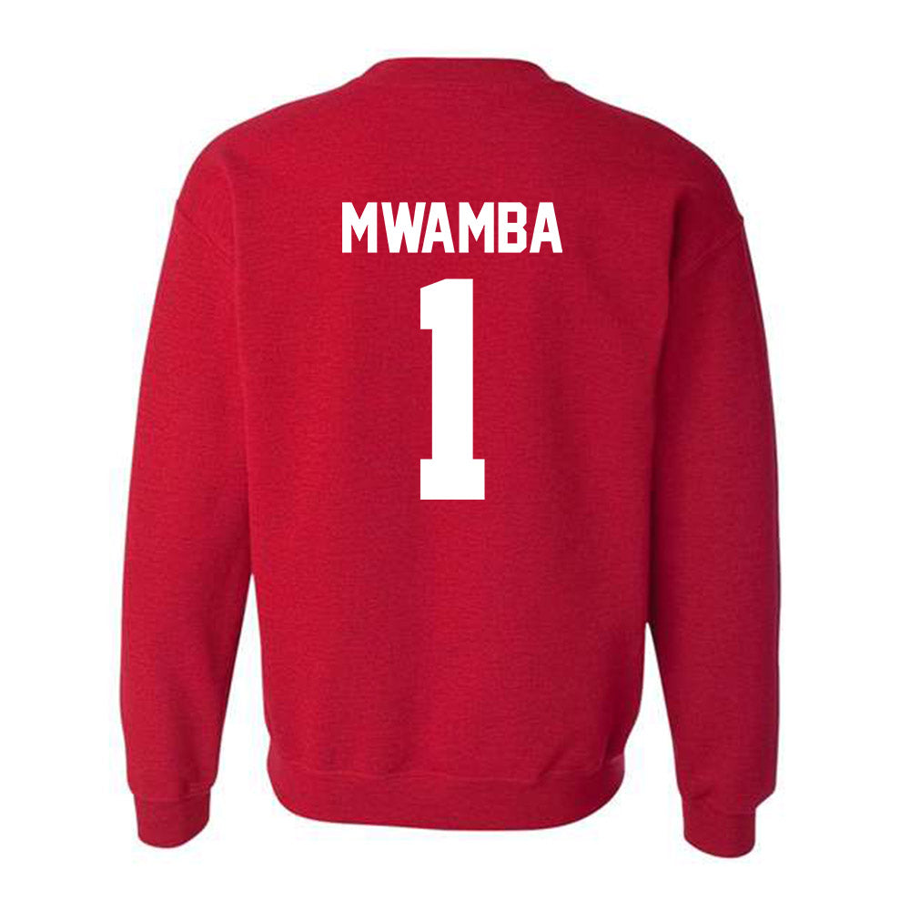 New Mexico - NCAA Women's Basketball : Lydie Mwamba - Classic Fashion Shersey Crewneck Sweatshirt-1