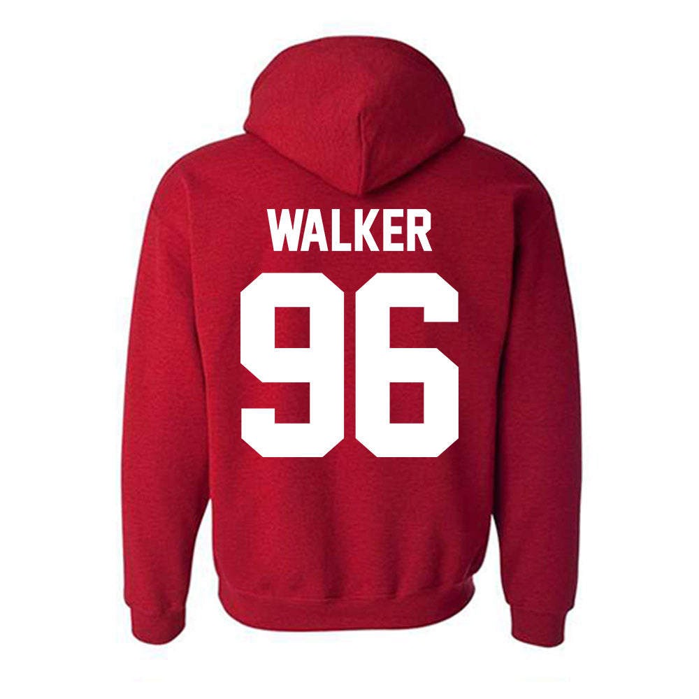 New Mexico - NCAA Football : Garrison Walker - Classic Fashion Shersey Hooded Sweatshirt-1