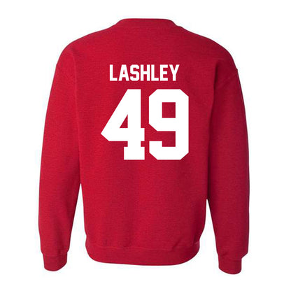 New Mexico - NCAA Football : Matthew Lashley - Classic Fashion Shersey Crewneck Sweatshirt-1