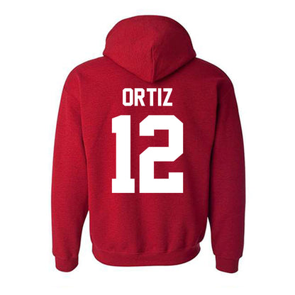 New Mexico - NCAA Softball : Alina Ortiz - Classic Fashion Shersey Hooded Sweatshirt-1