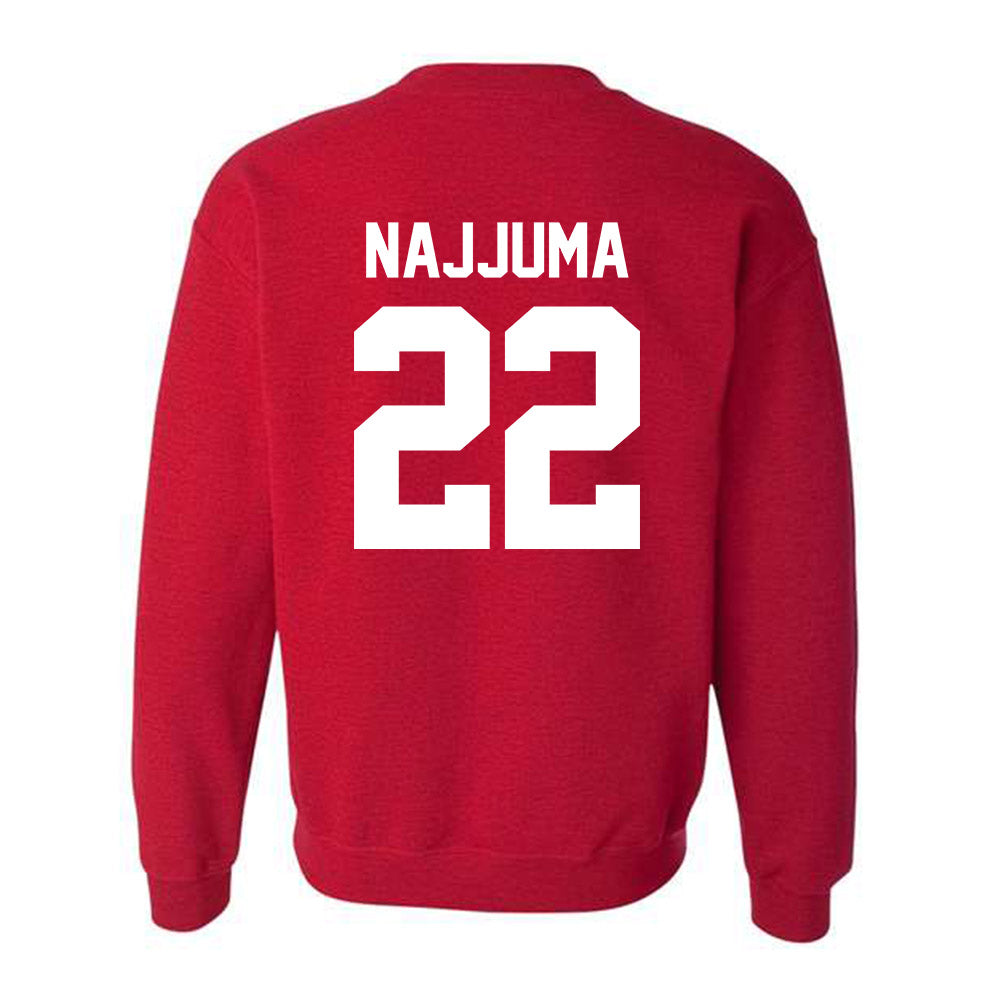 New Mexico - NCAA Women's Basketball : Maria Najjuma - Classic Fashion Shersey Crewneck Sweatshirt-1
