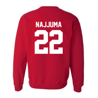 New Mexico - NCAA Women's Basketball : Maria Najjuma - Classic Fashion Shersey Crewneck Sweatshirt-1