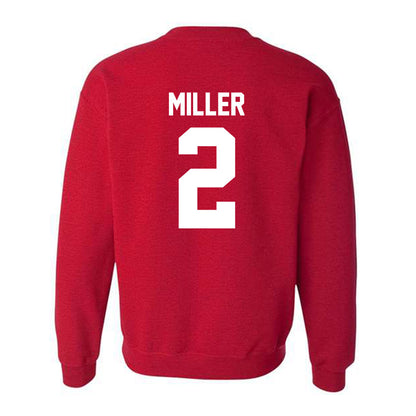 New Mexico - NCAA Men's Basketball : Tajavis Miller - Classic Fashion Shersey Crewneck Sweatshirt-1