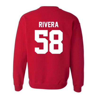 New Mexico - NCAA Football : Nicolas Rivera - Classic Fashion Shersey Crewneck Sweatshirt-1