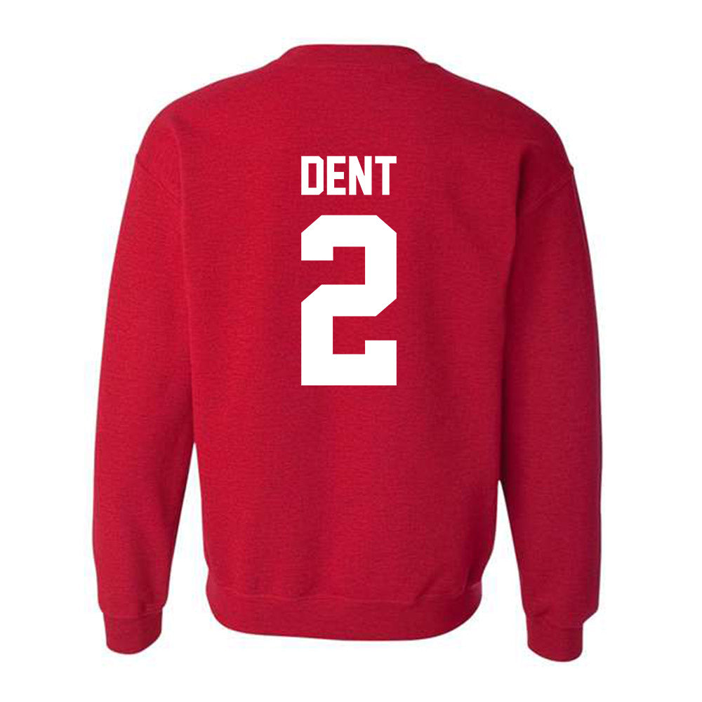 New Mexico - NCAA Men's Basketball : Donovan Dent - Classic Fashion Shersey Crewneck Sweatshirt-1