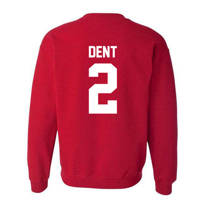 New Mexico - NCAA Men's Basketball : Donovan Dent - Classic Fashion Shersey Crewneck Sweatshirt-1