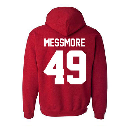 New Mexico - NCAA Baseball : Jack Messmore - Classic Fashion Shersey Hooded Sweatshirt-1