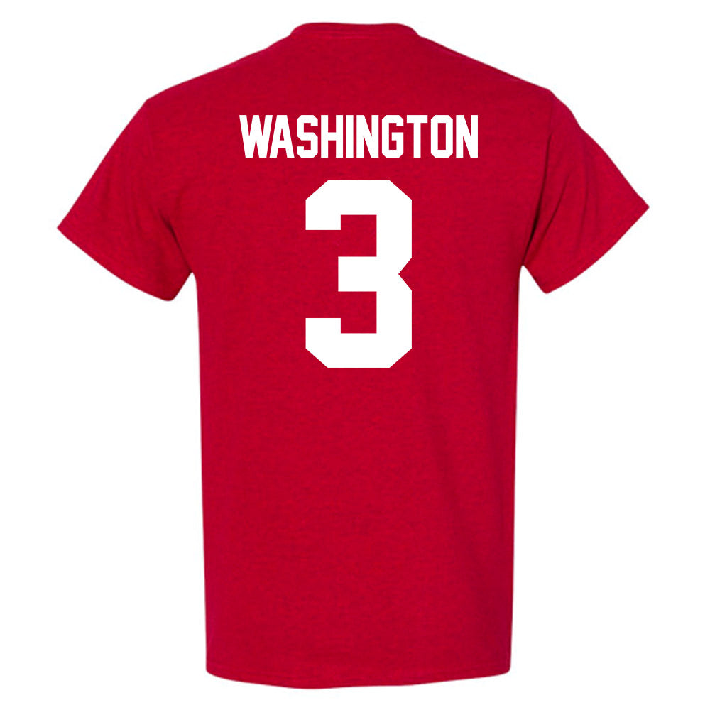 New Mexico - NCAA Men's Basketball : Tru Washington - Classic Fashion Shersey T-Shirt-1