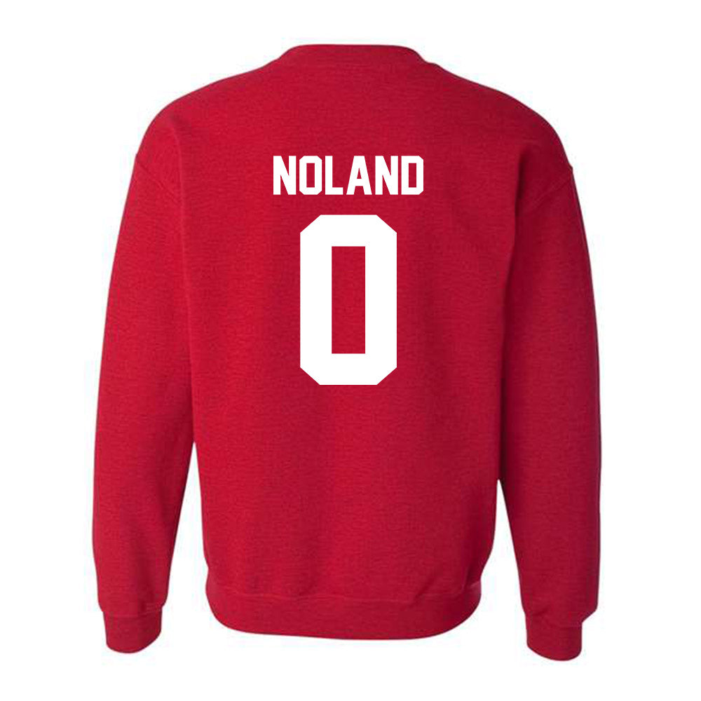 New Mexico - NCAA Men's Basketball : CJ Noland - Classic Fashion Shersey Crewneck Sweatshirt-1