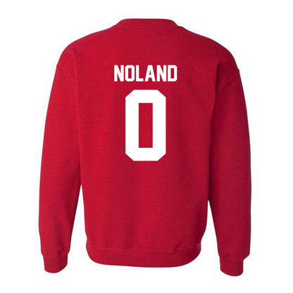 New Mexico - NCAA Men's Basketball : CJ Noland - Classic Fashion Shersey Crewneck Sweatshirt-1