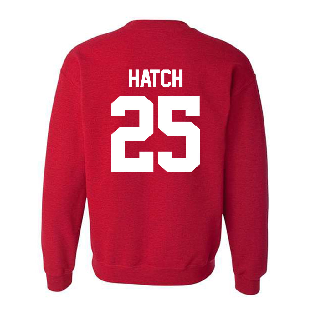 New Mexico - NCAA Football : Hyrum Hatch - Classic Fashion Shersey Crewneck Sweatshirt-1