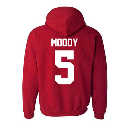 New Mexico - NCAA Women's Soccer : Ashley Moody - Classic Fashion Shersey Hooded Sweatshirt-1