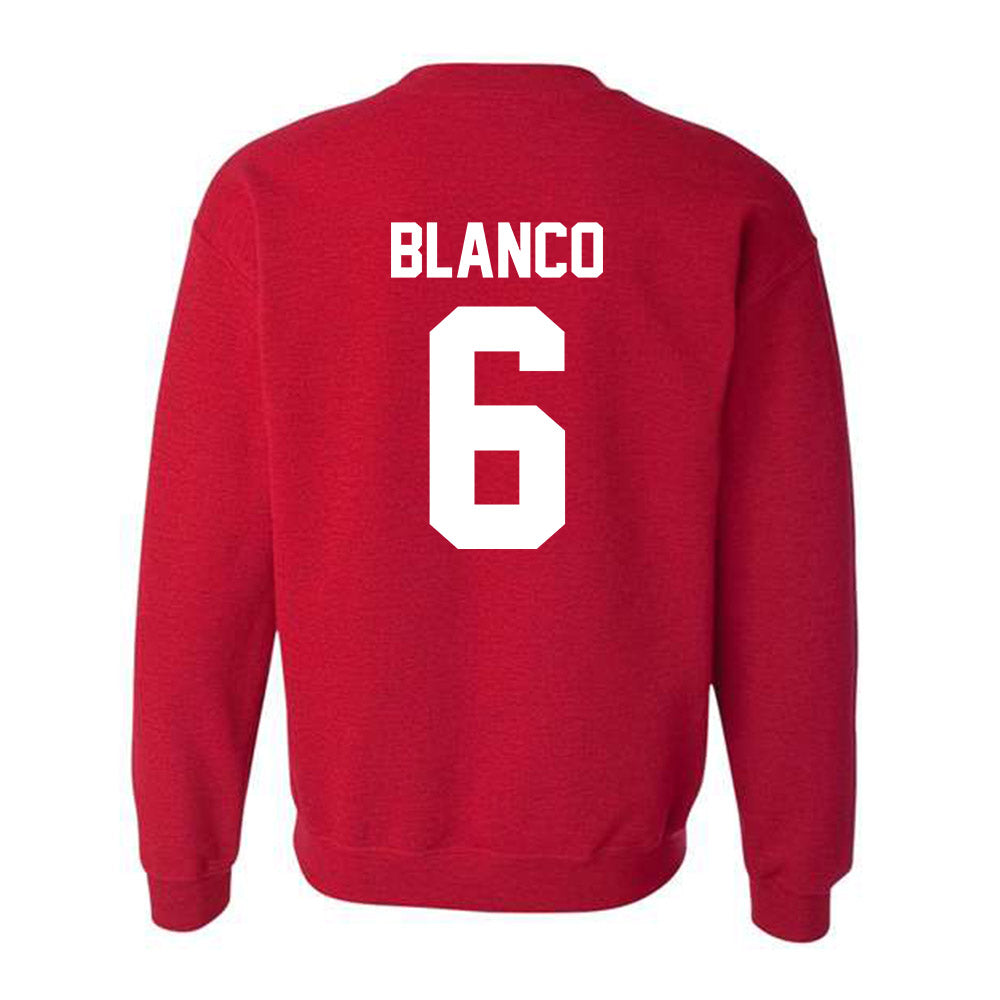 New Mexico - NCAA Women's Volleyball : Madison Blanco - Classic Fashion Shersey Crewneck Sweatshirt-1