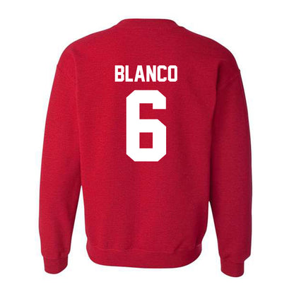 New Mexico - NCAA Women's Volleyball : Madison Blanco - Classic Fashion Shersey Crewneck Sweatshirt-1