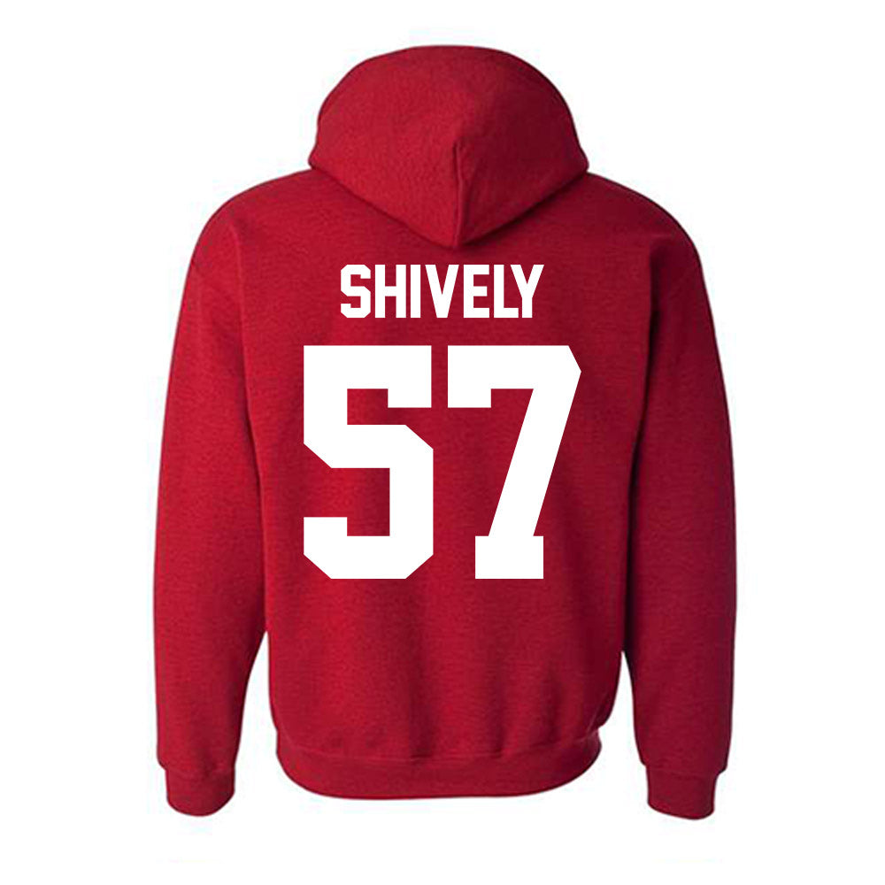 New Mexico - NCAA Football : Jonathan Shively - Classic Fashion Shersey Hooded Sweatshirt-1
