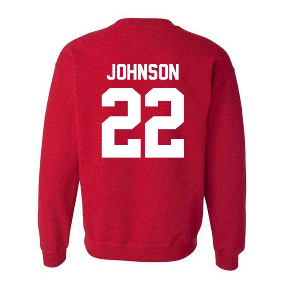 New Mexico - NCAA Football : Dimitri Johnson - Classic Fashion Shersey Crewneck Sweatshirt-1