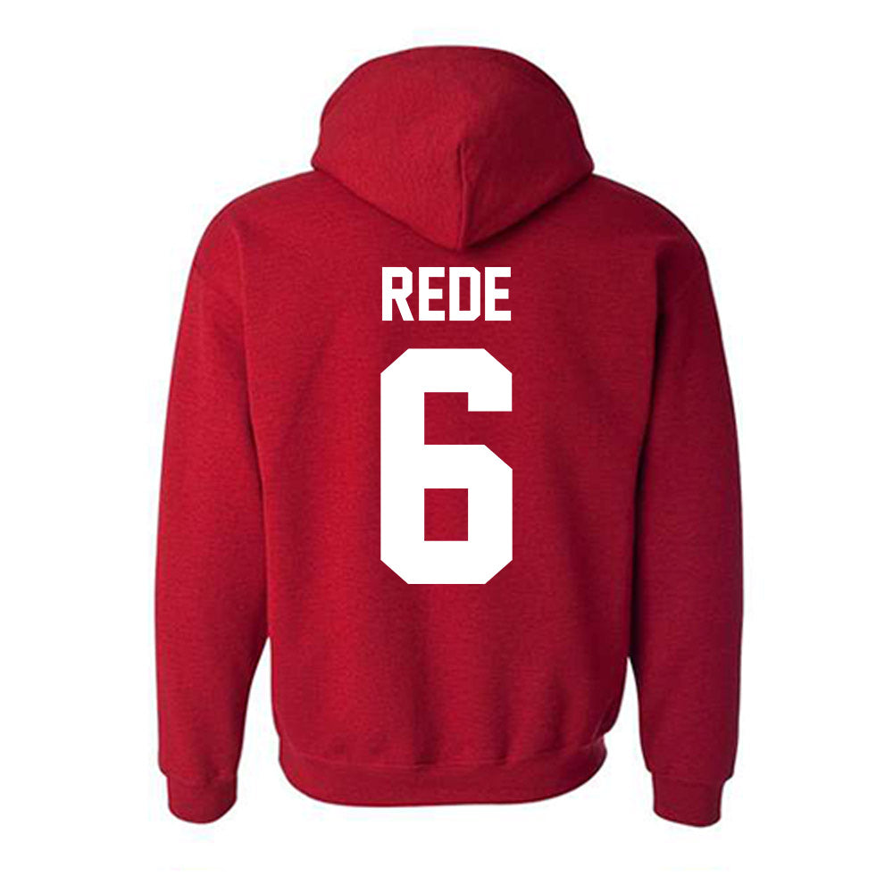 New Mexico - NCAA Baseball : Garrett Rede - Classic Fashion Shersey Hooded Sweatshirt-1