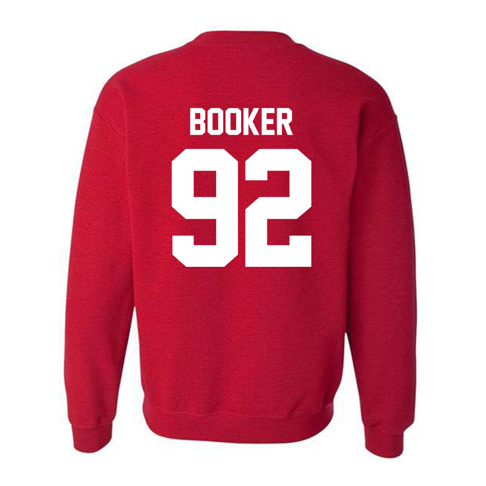 New Mexico - NCAA Football : Brian Booker - Classic Fashion Shersey Crewneck Sweatshirt-1