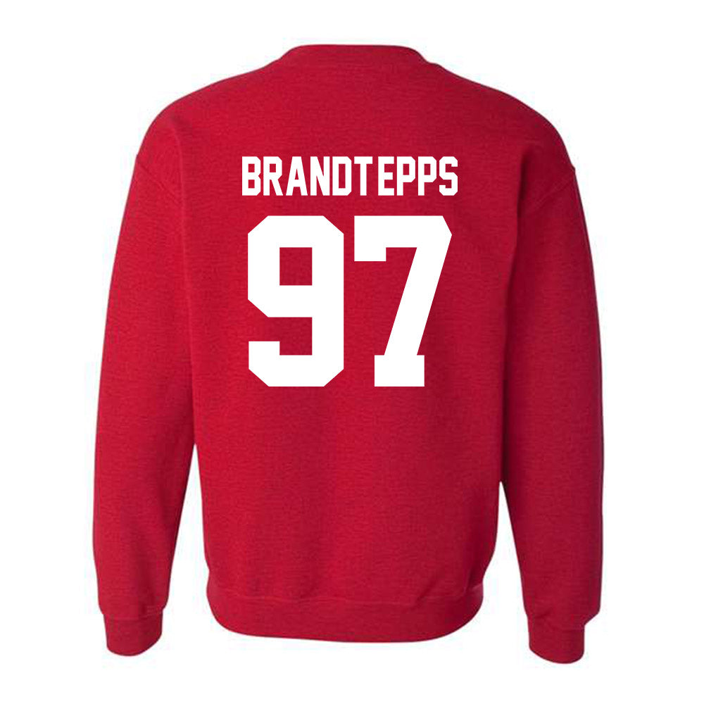 New Mexico - NCAA Football : Devin Brandt-Epps - Classic Fashion Shersey Crewneck Sweatshirt-1